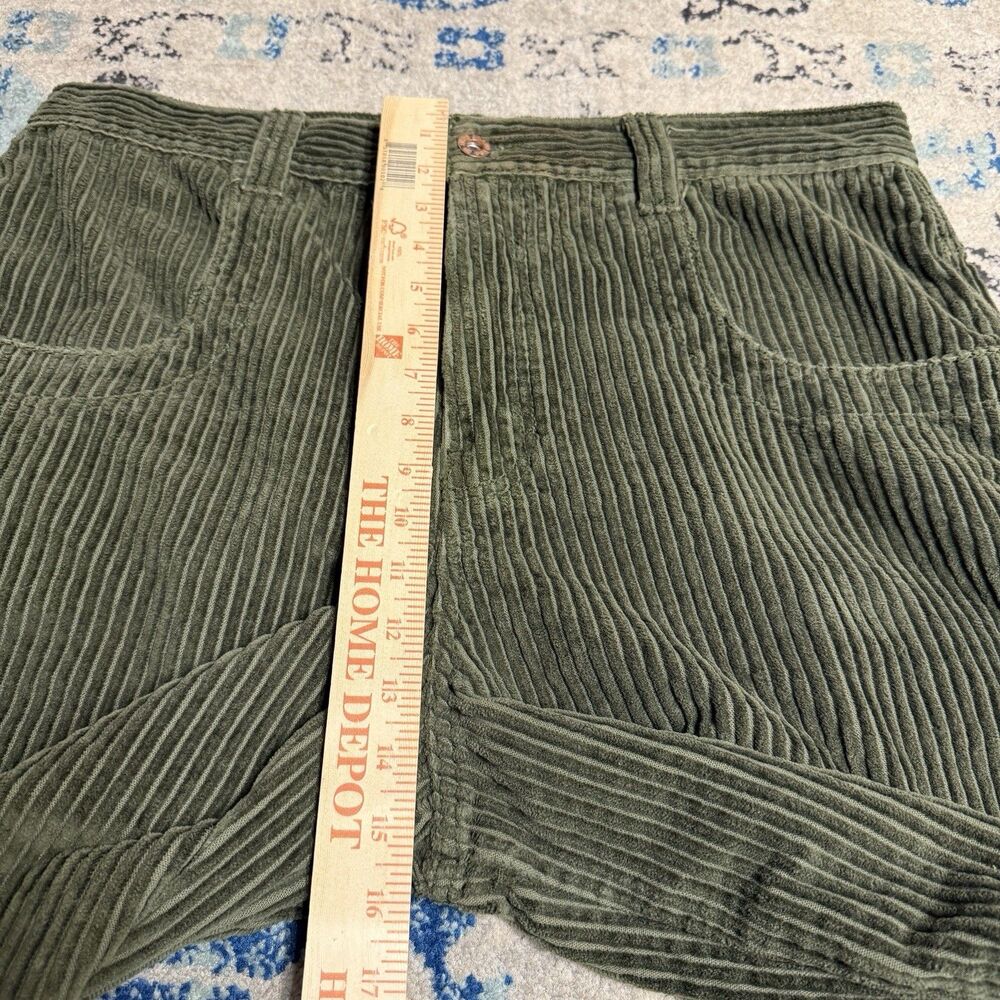 JNCO 26 Twin Cannon Wale Corduroy Winter Moss Baggy Wide Leg Pants Men 38x32 EUC - Picture 7 of 12